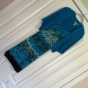 Soma Tropical Dress with Jacket